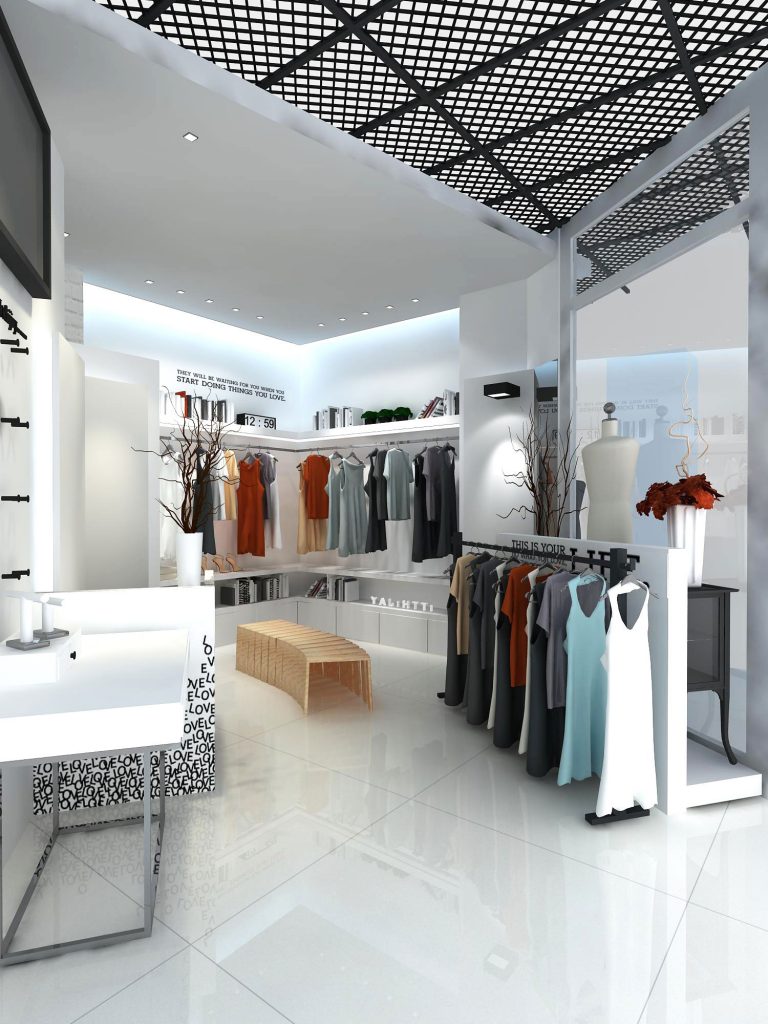 A clothing shop