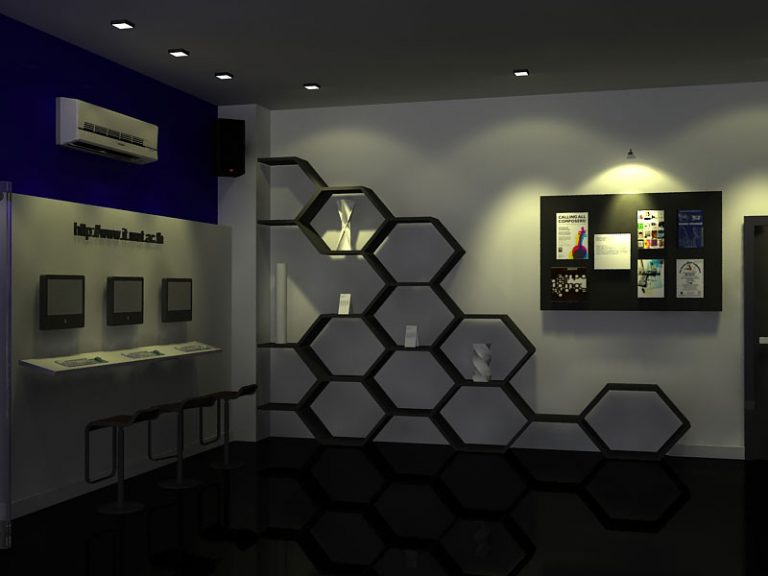 An Exhibition booth